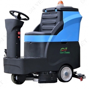 Máy Chà Sàn Liên Hợp Ngồi Lái DaviClean DV-110DC Sử Dụng Nhà Xưởng, Xí Nghiệp [từ 5000m2-30.000m2]