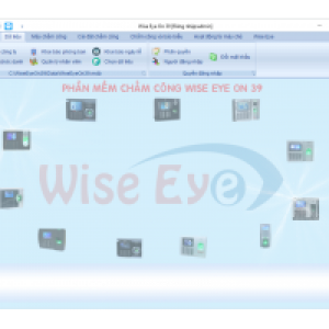 Phần Mềm Chấm Công Vân Tay Wise eye on 39