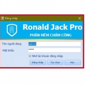 Phần Mềm Chấm Công Ronald Jack Pro