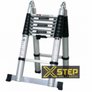 Thang nhôm rút gọn chữ A đa năng Xstep XM 19
